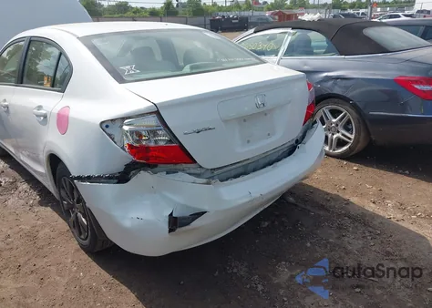 2012 Honda Civic Lx from USA, damaged, VIN 19XFB2F58CE061059